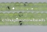 CTG632 15.5 inches 3mm faceted round prehnite gemstone beads