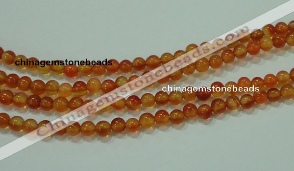 CTG78 15.5 inches 3mm round tiny red agate beads wholesale
