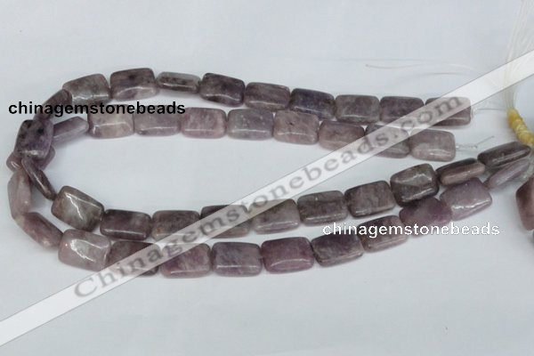 CTO228 15.5 inches 13*18mm rectangle tourmaline gemstone beads