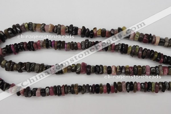 CTO380 15.5 inches 3*8mm – 4*11mm natural tourmaline nuggets beads
