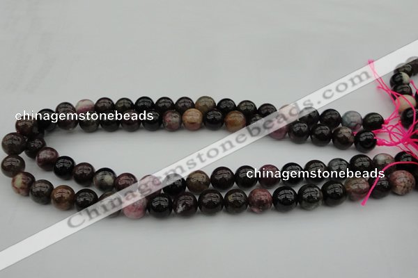CTO390 15.5 inches 11mm round natural tourmaline gemstone beads
