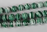 CTU1127 15.5 inches 8mm round synthetic turquoise beads wholesale