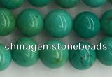 CWB870 15.5 inches 6mm round howlite turquoise beads wholesale