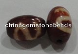 DZI01 5PCS 8*12mm oval loose Tibetan Agate Dzi Beads wholesale
