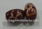 DZI06 5PCS 8*12mm oval loose Tibetan Agate Dzi Beads wholesale
