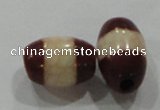 DZI09 5PCS 8*12mm oval loose Tibetan Agate Dzi Beads wholesale