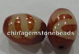 DZI14 3PCS 10*14mm oval loose Tibetan Agate Dzi Beads wholesale