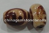 DZI19 3PCS 10*14mm oval loose Tibetan Agate Dzi Beads wholesale
