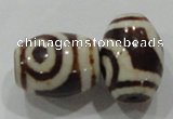 DZI30 2PCS 12*16mm oval loose Tibetan Agate Dzi Beads wholesale
