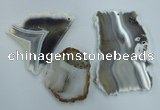 NGP1274 45*55mm - 70*90mm freeform agate gemstone pendants wholesale