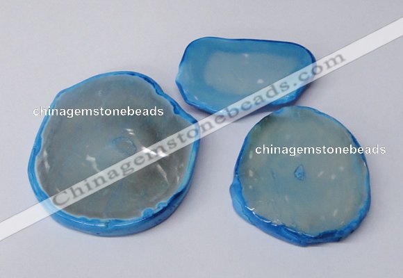 NGP2315 35*45mm - 55*65mm freeform agate gemstone pendants