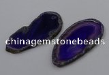 NGP4247 30*50mm - 45*75mm freefrom agate pendants wholesale