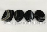 NGP5802 30*50mm freeform agate slab pendants wholesale