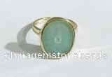 NGR1126 14*17mm oval gemstone rings wholesale