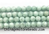 CAS304 15.5 inches 12mm round snowflake angelite gemstone beads