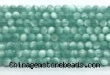 CAS330 15.5 inches 6mm round peacock angelite gemstone beads