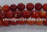 CAA1046 15.5 inches 6mm round dragon veins agate beads wholesale