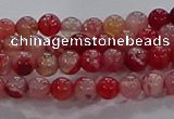 CAA1050 15.5 inches 4mm round dragon veins agate beads wholesale