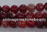 CAA1051 15.5 inches 6mm round dragon veins agate beads wholesale