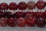 CAA1052 15.5 inches 8mm round dragon veins agate beads wholesale