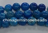 CAA1056 15.5 inches 6mm round dragon veins agate beads wholesale