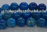 CAA1057 15.5 inches 8mm round dragon veins agate beads wholesale