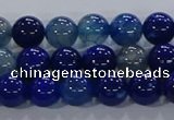 CAA1061 15.5 inches 6mm round dragon veins agate beads wholesale