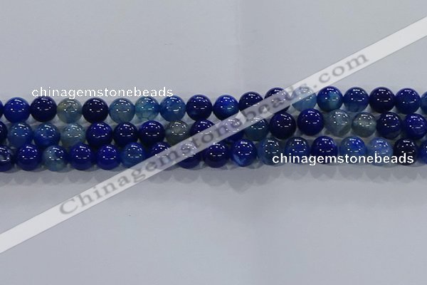 CAA1063 15.5 inches 10mm round dragon veins agate beads wholesale