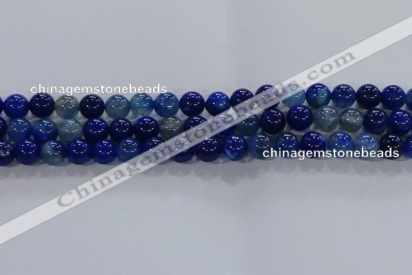 CAA1063 15.5 inches 10mm round dragon veins agate beads wholesale