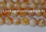 CAA1071 15.5 inches 6mm round sakura agate gemstone beads