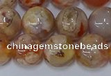 CAA1074 15.5 inches 12mm round sakura agate gemstone beads