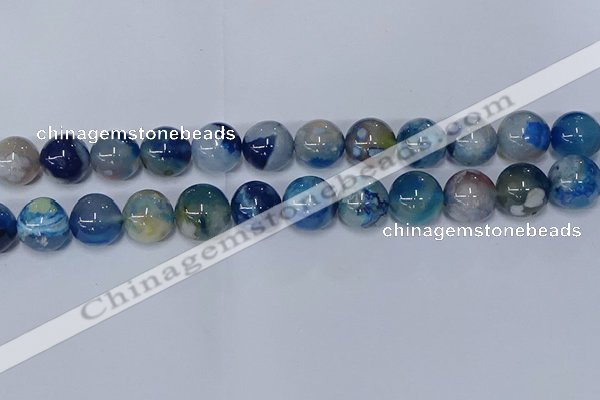 CAA1085 15.5 inches 14mm round sakura agate gemstone beads