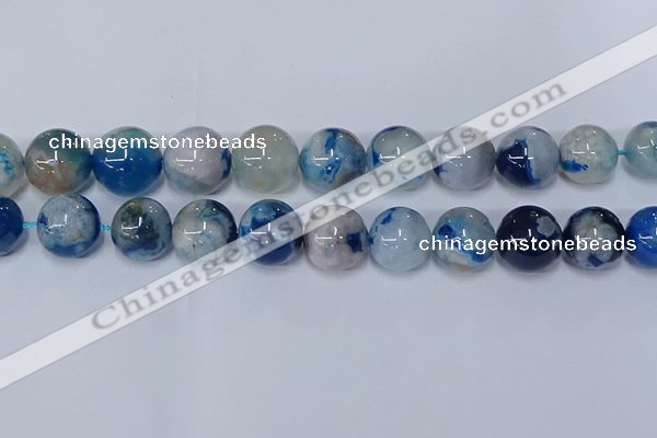 CAA1086 15.5 inches 16mm round sakura agate gemstone beads