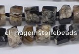 CAA1113 15.5 inches 8*12mm - 15*20mm nuggets sakura agate beads