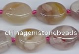 CAA1120 15.5 inches 15*20mm nuggets sakura agate gemstone beads