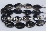 CAA1174 15.5 inches 25*35mm - 30*40mm freeform sakura agate beads