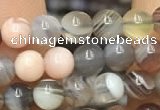 CAA1250 15.5 inches 4mm round Botswana agate beads wholesale