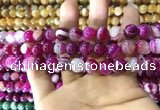 CAA1563 15.5 inches 10mm round banded agate beads wholesale