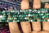 CAA1596 15.5 inches 4mm round banded agate beads wholesale