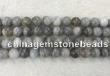 CAA1805 15.5 inches 14mm round banded agate gemstone beads