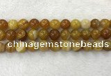 CAA1856 15.5 inches 16mm round banded agate gemstone beads