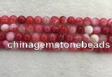 CAA1893 15.5 inches 10mm round banded agate gemstone beads