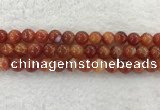 CAA1904 15.5 inches 12mm round banded agate gemstone beads