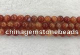 CAA1904 15.5 inches 12mm round banded agate gemstone beads