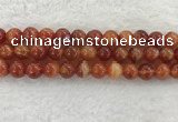 CAA1905 15.5 inches 14mm round banded agate gemstone beads