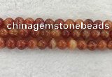 CAA1905 15.5 inches 14mm round banded agate gemstone beads