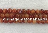 CAA1906 15.5 inches 16mm round banded agate gemstone beads