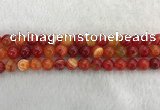 CAA1913 15.5 inches 10mm round banded agate gemstone beads