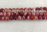 CAA1924 15.5 inches 12mm round banded agate gemstone beads