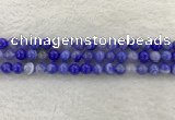 CAA1942 15.5 inches 8mm round banded agate gemstone beads